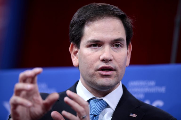 U.S. Senator Marco Rubio of Florida speaking at the 2015 Conservative Political Action Conference (CPAC) in National Harbor, Maryland