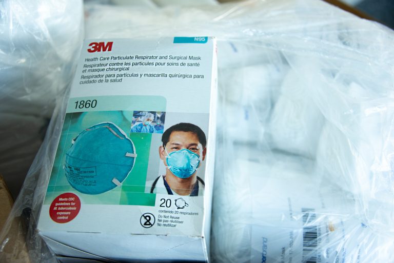 China donated 3M N95 PPE Masks to San Mateo County