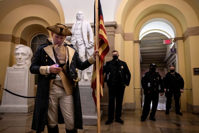 Thirty five members of the Capitol police are under an internal investigation, though officials did not elaborate why they are being investigated.