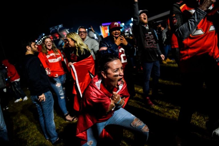 Staunch proponents of lockdown measures and social distancing to combat the SARS-CoV-2 novel coronavirus pandemic lambasted Tampa Bay Buccaneers fans for partying after their team won the historic Super Bowl 55 on Feb. 7.