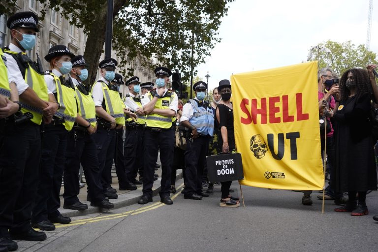 Some people say that the UK is moving towards a ‘police state’ after the parliament passed a bill that puts severe restrictions on the right to protest.