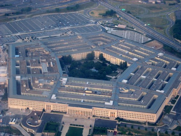 The Pentagon, the headquarters building of the United States Department of Defense, has acknowledged several past UFO sightings by military personnel.