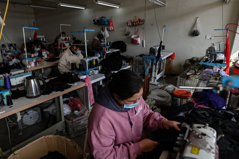 chinese clothing factory in jiangsu province