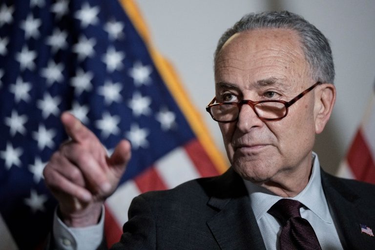 Chuck Schumer senate leader endless frontier act may 18 2021
