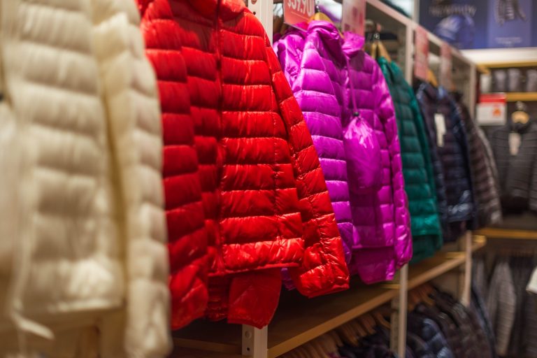 Down jackets should not be dry cleaned, but can be hand washed at home.
