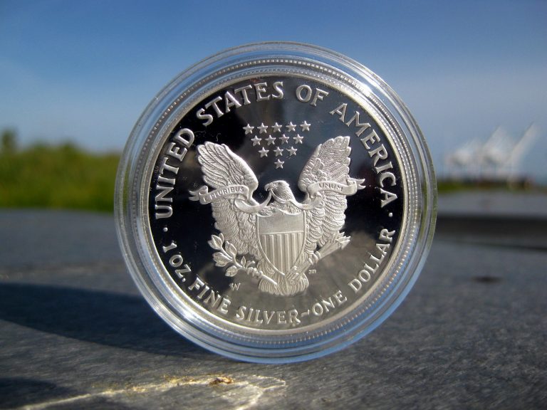 U.S. Proof Silver Eagle bullion coin. Physical silver shortage is a widespread phenomenon as demand is outpacing supply in a chaotic world.