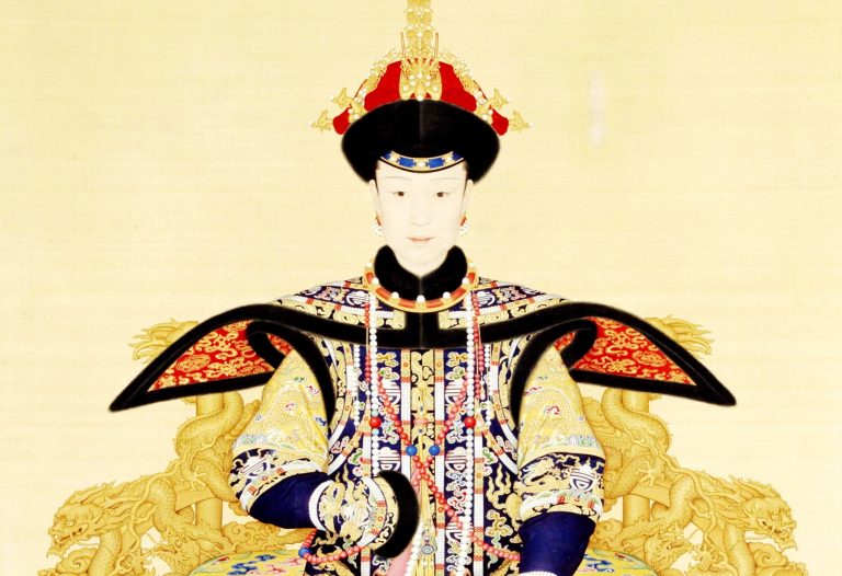 Empress Fuca of Qing China's Emperor Qianlong