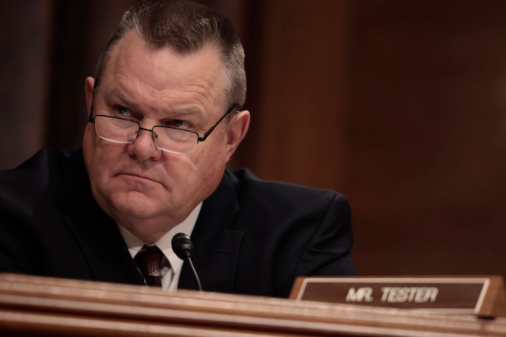 Democrat Jon Tester will vote to block Saule Omarova from becoming the next head of the Office of the Comptroller of the Currency, say reports.