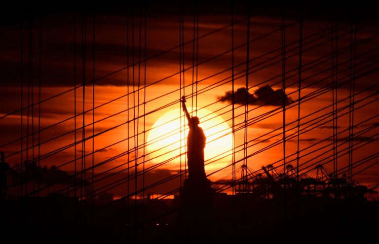 The Statue of Liberty on Nov. 3 in New York City.