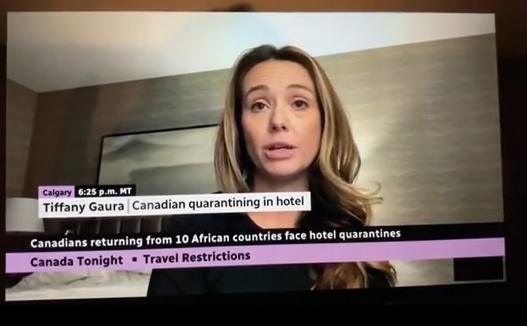 Tiffany Gaura, a Canadian mother of two, described her experience at a Calgary Westin Hotel quarantine site as a "jail-like environment" complete with 24-hour lockdown