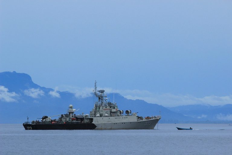 Bayern is the first German warship to be sent to the South China Sea in 20 years.