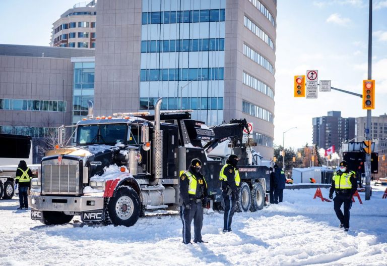 The Mayor of Ottawa wants to sell impounded Freedom Convoy trucks to cover the costs of policing.