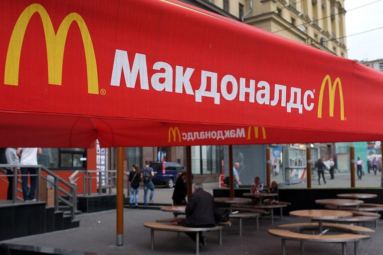McDonald's is under fire for not joining the trend of canceling Russia.
