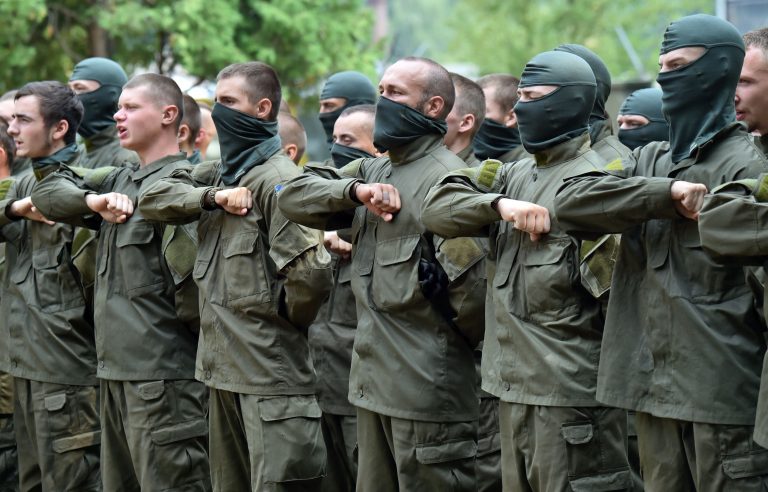 Azov-Battalion-Ukraine-Russia-Conflict-Facebook-Policy-Changes-Getty-Images-483975620