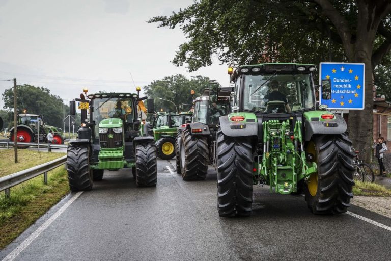 Holland's farmer protests have entered Germany and Belgium
