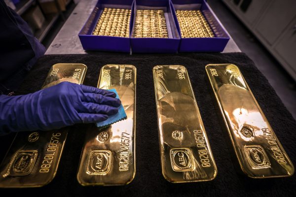 AUSTRALIA-ECONOMY-COMMODITIES-MARKETS-METAL-GOLD