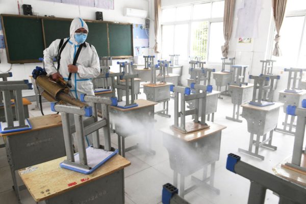 The CCP killed at least 13 Uyghurs after poisoning them with a mass disinfectant spraying campaign delivered by ground and air.