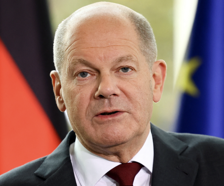 German Chancellor Olaf Scholz attends a news conference during the Western Balkans Summit at the Chancellery in Berlin, Germany, November 3, 2022. (Image: Screenshot / REUTERS)