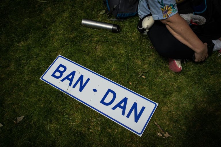 Victoria cancelled the DANOUT license plate because it was "offensive" to Premier Daniel Andrews