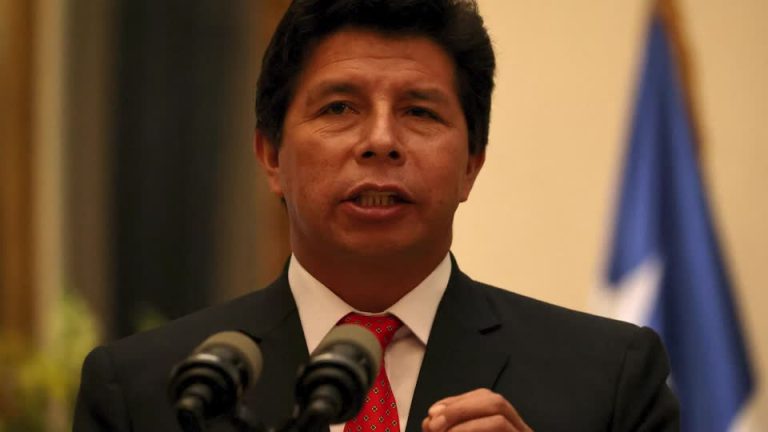 Peru's Congress swore in a new president on Wednesday in a day of sweeping political drama that saw the former leader, Pedro Castillo, ousted in an impeachment trial hours after he attempted a last-ditch bid to stay in power by trying to dissolve Congress.(Image: Screenshot / Reuters)