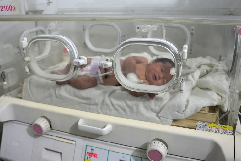 Syria-Newborn-Baby-Aya-Rescued-following-Armed-assault-Getty-Images-1246863026