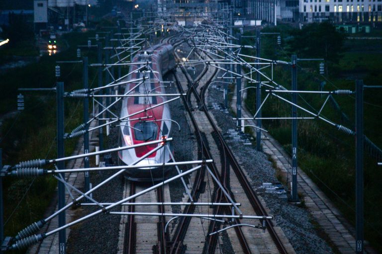 an-electric-multiple-unit-high-speed-train-is-seen-during-hot-sliding-test-in-tegalluar-bandung-west-java-province-indonesia