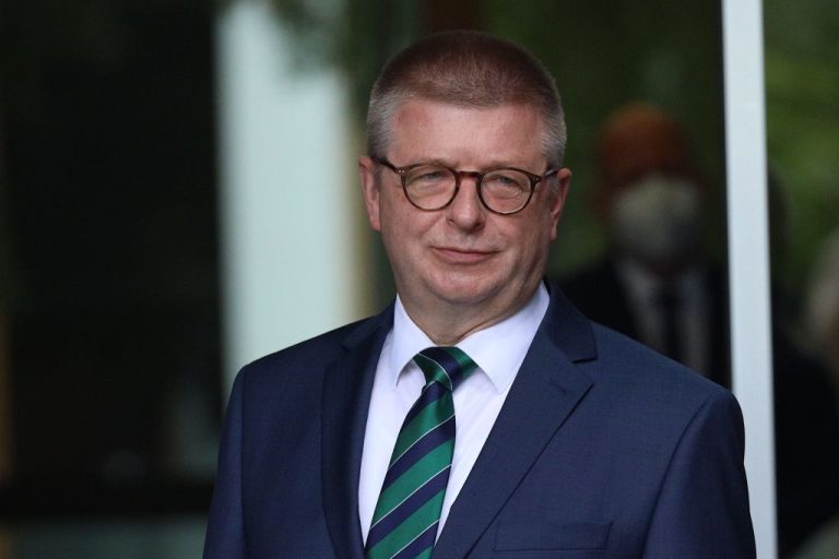 president-of-the-federal-bureau-for-the-protection-of-the-constitution-of-germany-bf-v-thomas-haldenwang-attends-a-federal-press-conference-on-june-15-2021-in-berlin-germany