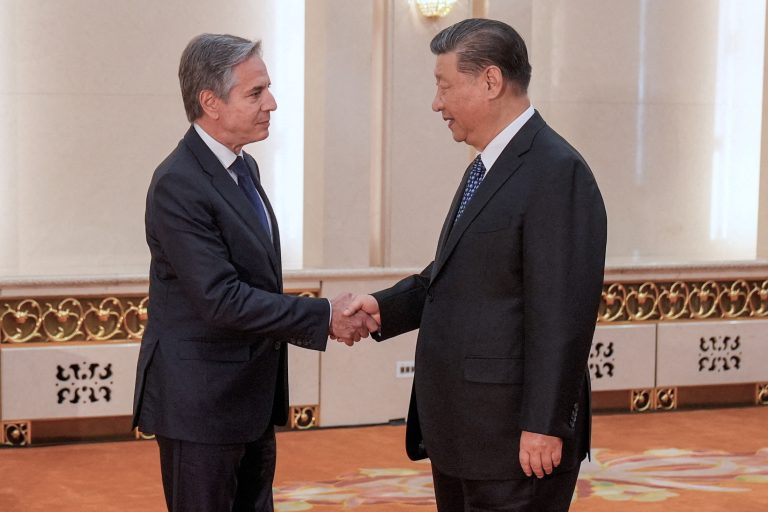 us secretary of state antony blinken meets chinese leader xi jinping in beijing on april 26 2024