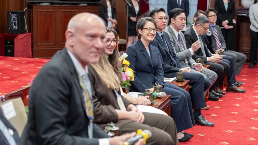 Taiwan’s Vice President Hsiao Bi-khim Meets European Delegation, Urges Democracies to Defend Freedom